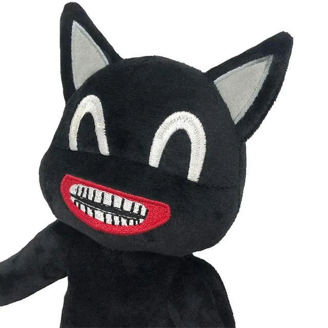 Huggy Wuggy Black Cartoon Cat Plush Toy Soft Anime Cat Figure Doll Plush  Toys Kids Birthday