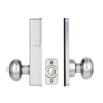 

Zinc Alloy Mechanical Key Bluetooth Door Lock Touch Screen APP Control Password Keypad Electronic Quick Unlock Battery Operated