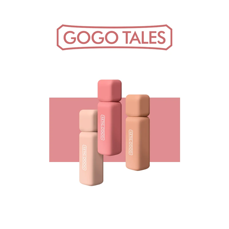 GoGo Tales 3 шт./компл. водонепроницаемый блеск для губ Матирующая жидкая помада красная длительная окраска губ Batom оттенок блеск для губ телесного цвета макияж