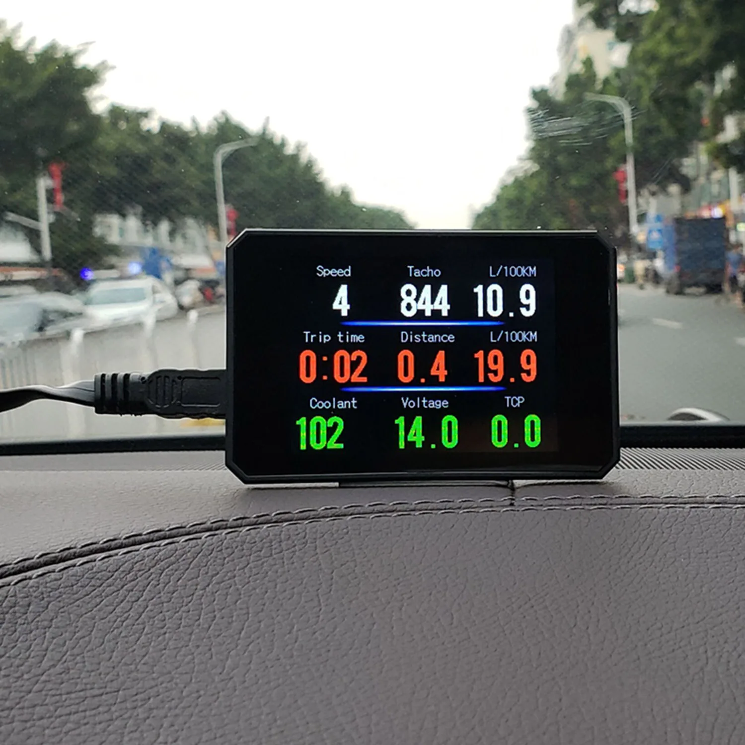 P16 головой вверх Дисплей Smart OBD HUD цифровой измеритель OBD2 лобовое стекло сигнализации Системы Предупреждение Системы Напряжение сигнализации