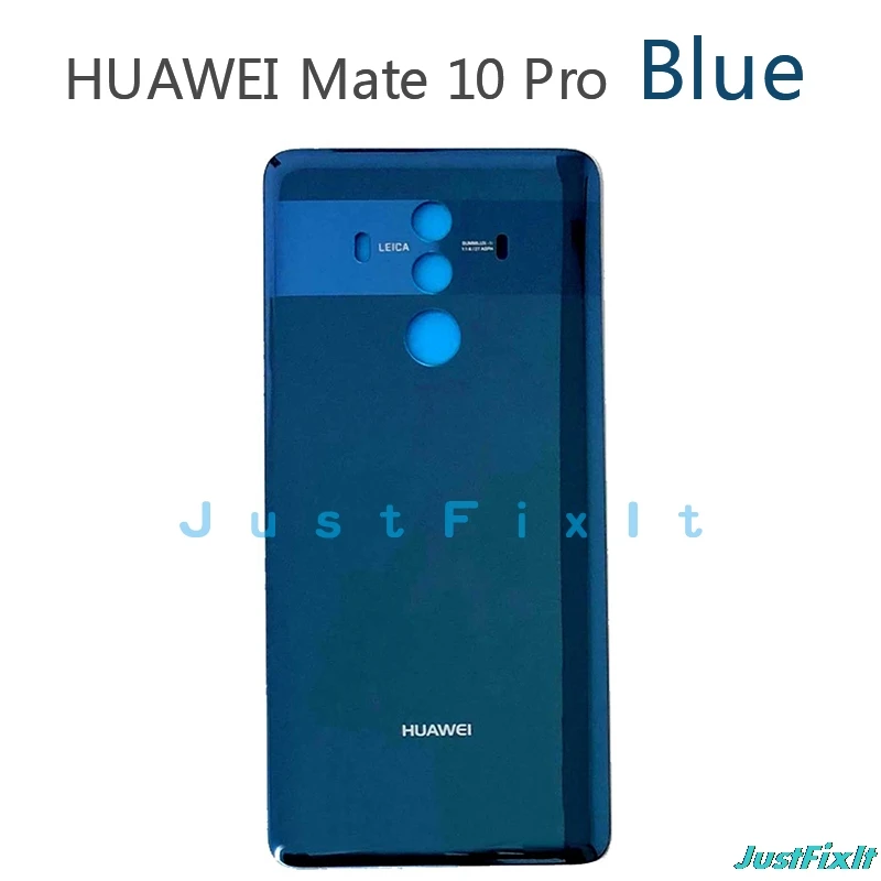 Оригинальная Замена для HUAWEI mate 10 Pro стеклянная крышка для батареи задняя дверь для mate 10pro задняя крышка корпуса чехол 6 дюймов