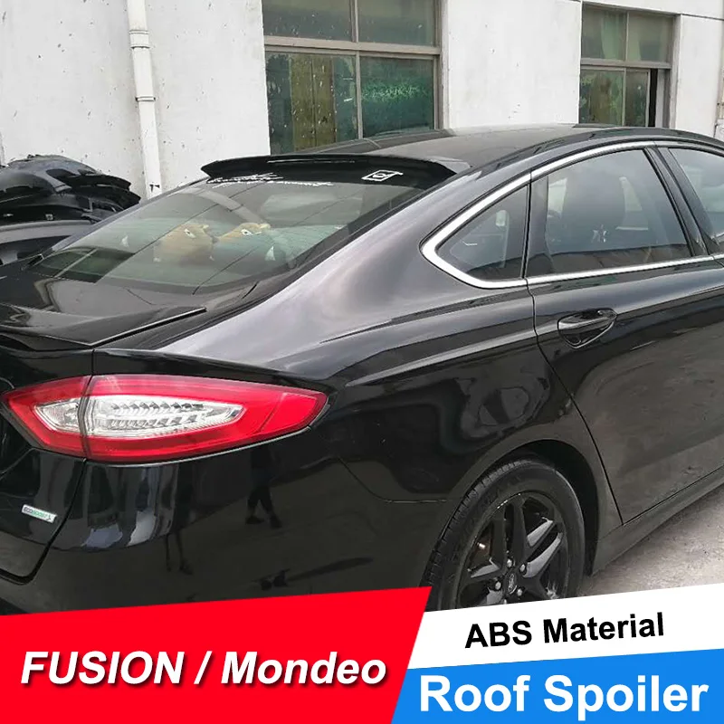 JNCFORURC спойлер на крышу заднего окна для Ford Mondeo Fusion 2013 14 15 16 17 ABS пластик задний