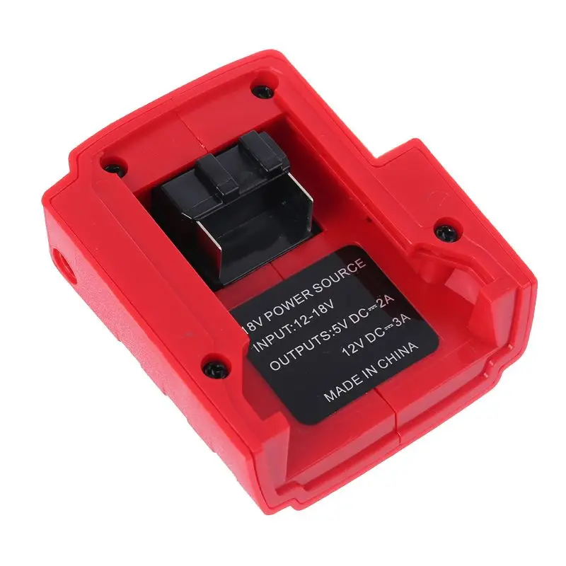 DC 12V USB порты зарядное устройство адаптер источник питания для аккумулятора Milwaukee