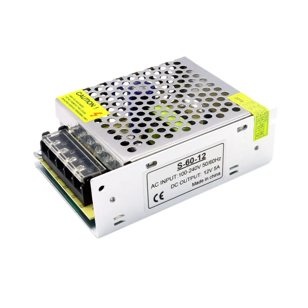 

Switching Power Supply 12V 10A 15A 20A 30A 40A 50A 60A 100W 120W 150W 200W 240W 350W 500W 600W 720W 800W 1000W for Led Lights