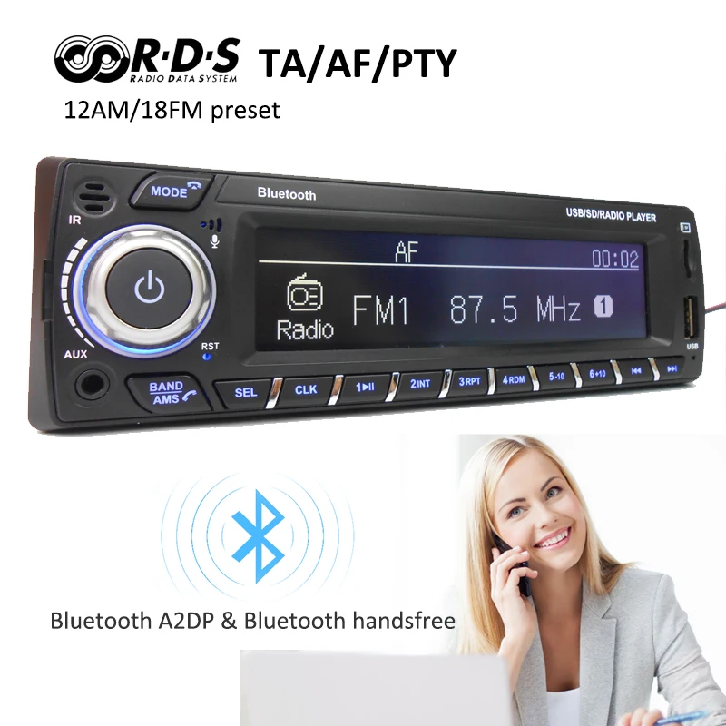 1 Din DAB Plus автомобильное радио Bluetooth стерео аудио A2DP Handsfree RDS FM AM TF USB APP пульты ISO In dash