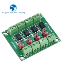 PC817 4 канальная оптопара изоляционная плата преобразователь напряжения адаптер модуль 3,6-30 в драйвер фотоэлектрический изолированный модуль PC 817