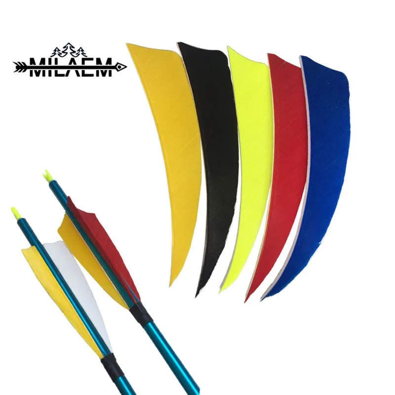 

50 pcs 4 inch Archery Turkey Feather Right Wings Real Natural Arrow Fletching Wooden Carbon Bamboo Arrow Accessories