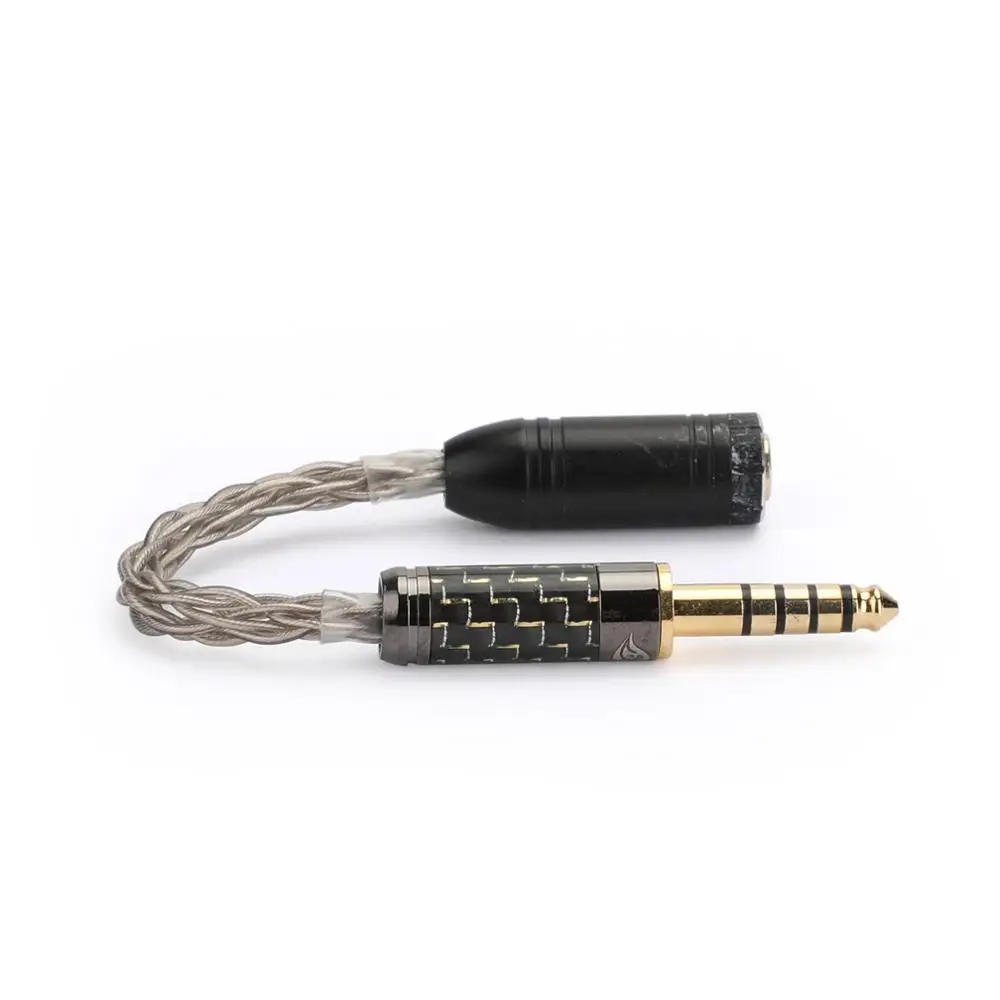 Areyourshop Balanced 3 5 Female Jack to 4 4 Male Plug Audio Cable HIFI Adapter Wire For Headphone Player