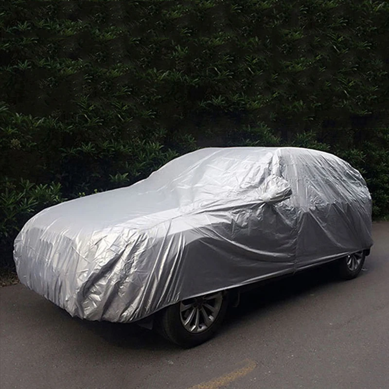 

Exterior Car Cover Outdoor Protection Full Car Covers Snow Cover Sunshade Waterproof Dustproof Universal for Hatchback Sedan SUV