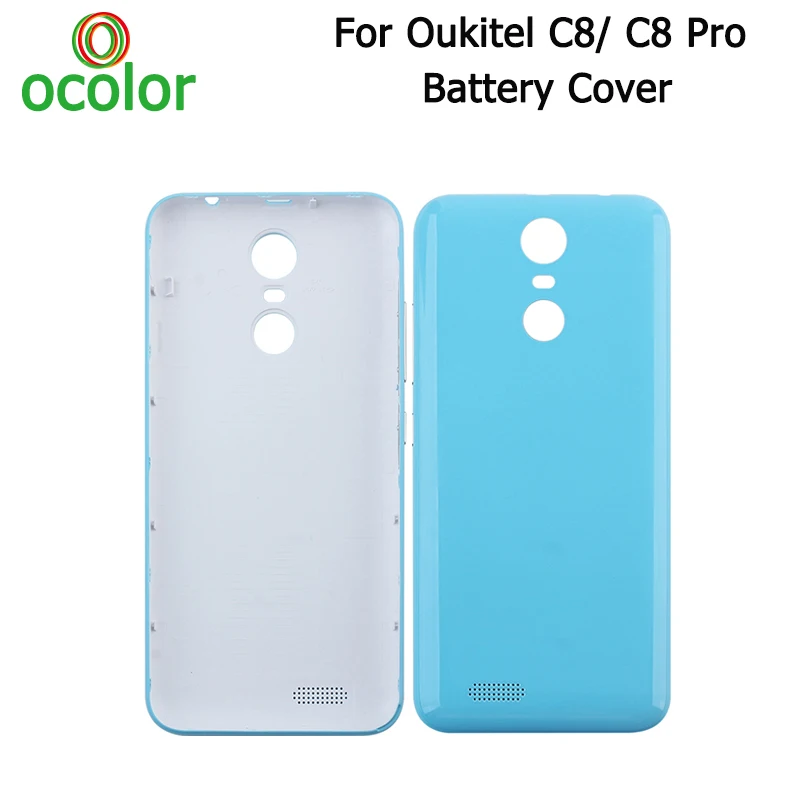 Ocolor для Oukitel C8 крышка аккумулятора жесткая батарея защитная задняя замена Pro
