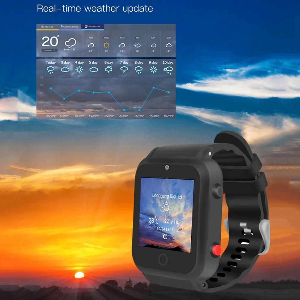 Android смарт-часы с камерой gps положение навигации Wi-Fi беспроводной Smartwatch для мужчин SIM карты часы телефон