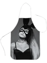  CLOOCL Singer Ariana Grande Printed Kitchen Apron for Woman Polyester 55*68cm Home Cooking Baking Cleaning Tool Drop Shipping 