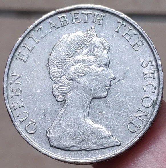 

27MM British Hongkong 1980-1984 ,100% Real Genuine Comemorative Coin,Original Collection