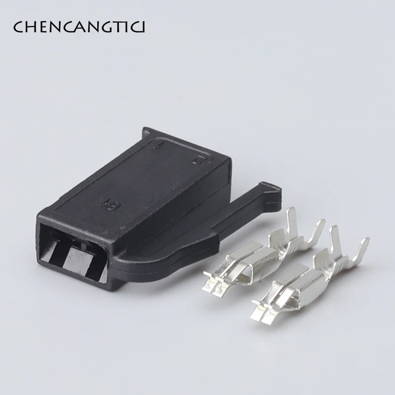 Description Picture 3 of item1 Set 2 Pin Car Connector for Automotic Wiring Harness Male Female Socket Plug DJ70210-2.8-11 191906231A 1H0906712