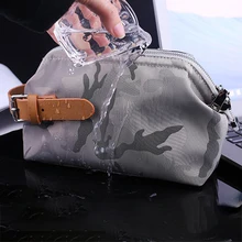 Мужская портативная нейлоновая камуфляжная сумка для туалетных принадлежностей, сумка-Органайзер для хранения путешествий, модная многофункциональная водонепроницаемая сумка на молнии