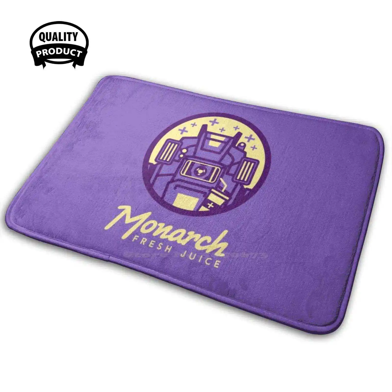 Titanfall 2 Monarch Fresh Juice 3D Articoli Per La Casa Tappetino Tappeto Cuscino Titan Titanfall 2 Monarch Emblem Meme