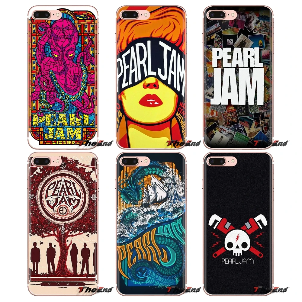 

For Samsung Galaxy S3 S4 S5 Mini S6 S7 Edge S8 S9 S10 Plus Note 3 4 5 8 9 Silicone Phone Case Cover Pearl Jam PJ milwaukee Rock