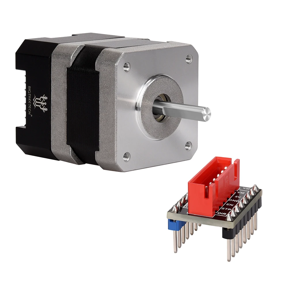 Bigtreetech-motor de Passo Fechado com Display Oled Driver de Atualização Suporte Uart para Ender Btt S42c 42 S42b 09 - Imagem 3