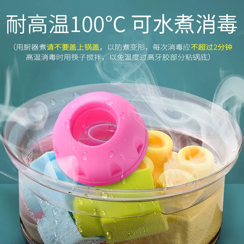 

Large Particles Building Blocks of Flexible Glue Educational Assembled-Bite High Temperature Boiled ENLIGHTEN 1-2-3-Year-Old Tee