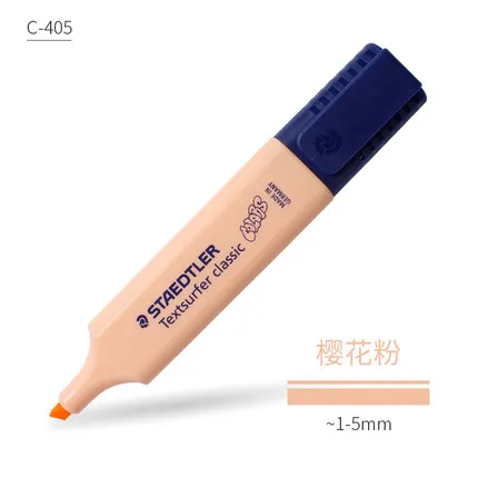 1 шт. Staedtler sharpie цветной хайлайтер 364 Детские макароны студентов с офисными бликами текст маркер для выделения ручка - Цвет: Cherry powder