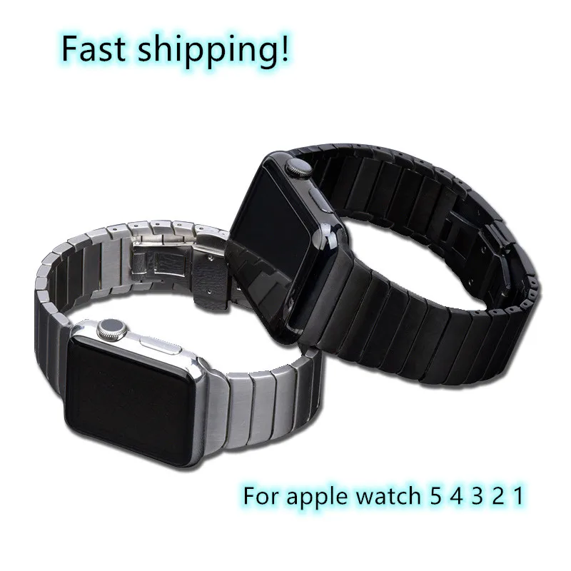 Band Sport-Bracelet Watch-Series 44mm-Strap Metal-Loop for Apple 6-5/4/3-/.. 42-Mm 38-Mm