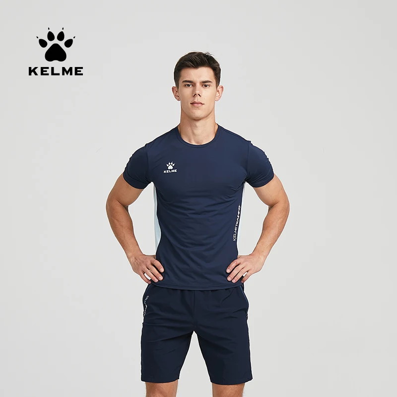 Men's Apparel Sportswear Compression Shorts T-shirt  Workout Short Sleeve Tops 