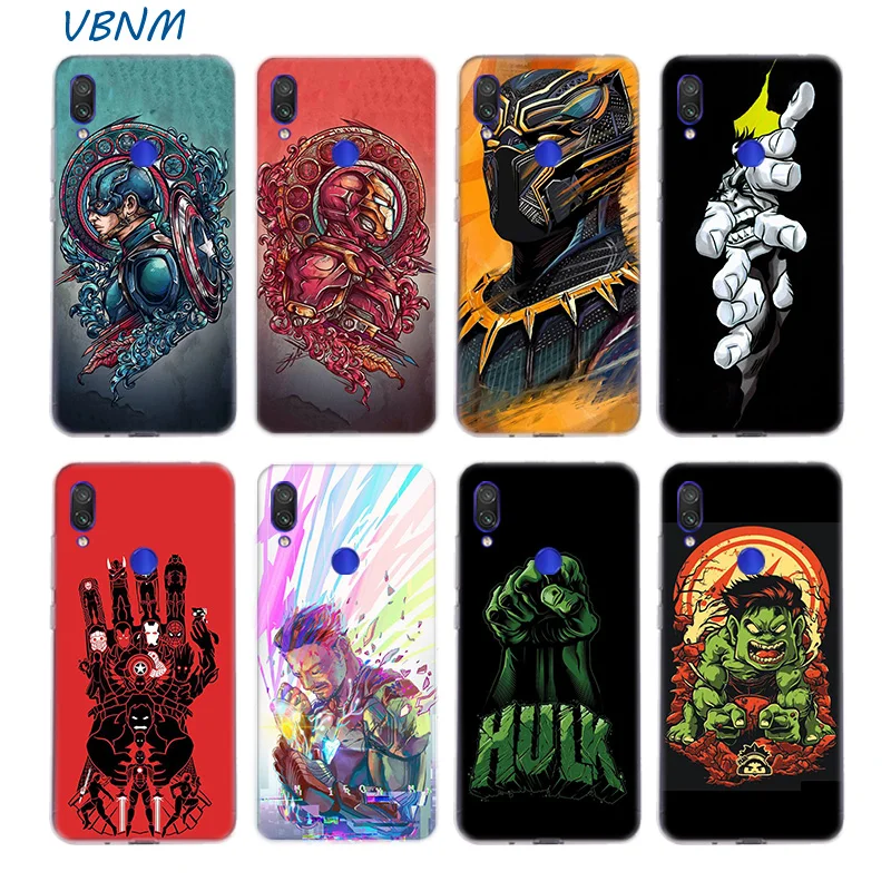 

Marvel Angry Iron Man Silicone Case For Xiaomi Redmi Note 7 6 Pro 5 4 4X K20 7A S2 A1 A2 5A 6A Y3 Xiomi A3 9T 9 SE F1 S2 Cover