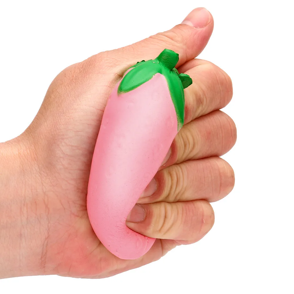 Мягкие kawaii головоломки Детская декомпрессионная игрушка маленькая розовая клубника медленный отскок игрушка Коллекция телефон CharmSqueeze игрушка