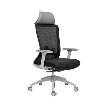 

Office Chair Mesh Computer Chair Reclining Executive Chair Black High Back Boss Chairs Nylon Rollers