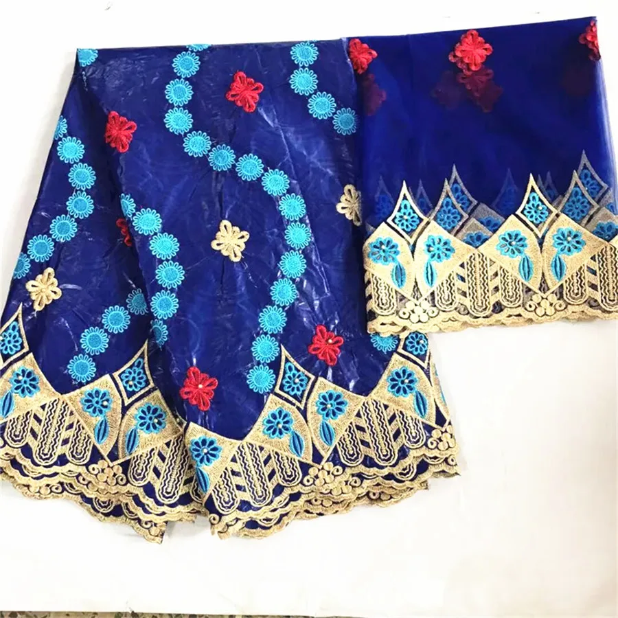 Базен riche getzner с камнями bazin brode getzner новейшая африканская кружевная ткань жаккард морская парча ткань 7 ярдов