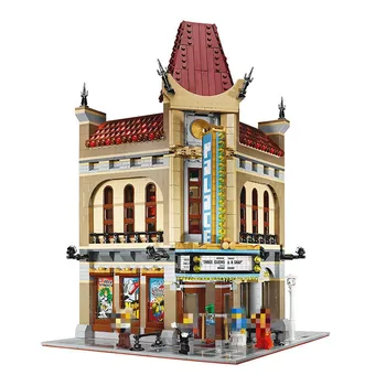 

15006 Ideas Series The Palace Cinema Model Building Blocks Set Lepining 10232 Classic House Architecture Toys