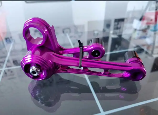 Rideaチェーンテンショナー2 3 4 5 6速度ブロンプトン用バイクガイド