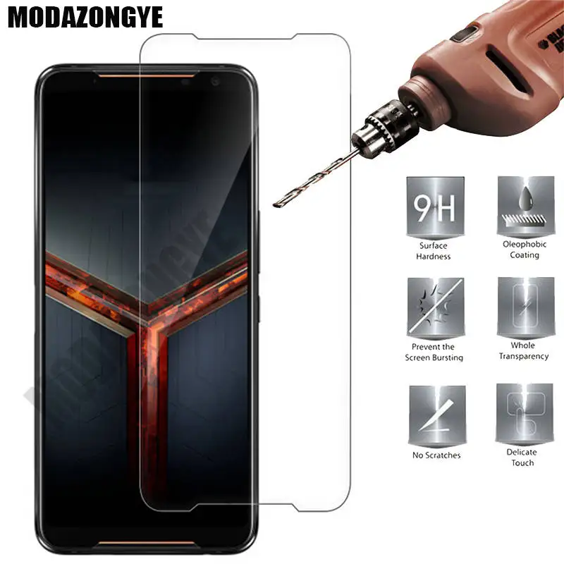 Защита экрана для Asus ROG Phone II закаленное стекло ZS660KL 2 Phone2 стеклянная защитная