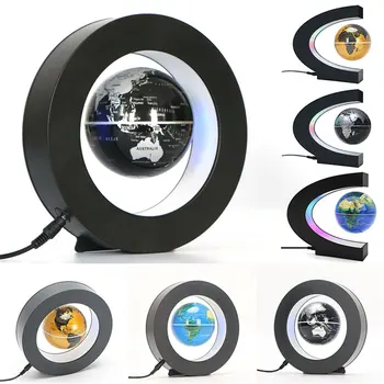 

Magnetic Levitation Globe Night Light Floating World Map Ball Lamp Cool Lighting Office Home Decoration Terrestrial Globe Lamp