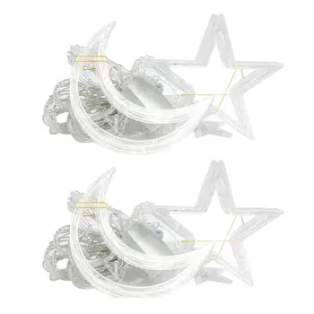 

LED Curtain Lamp Fairy String Neon Light Xmas Festival Bedroom Home Decor