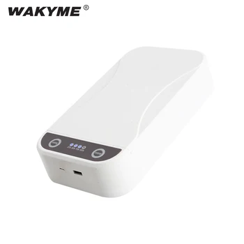 

WAKYME UV Sterilizer 5V Ultraviolet Disinfection Box Personal Cleaner UVC Sanitizer Light for Face Mask Jewelry Watch Phone