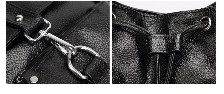Women Fashion Natural Leather Backpacks High Quality Black School Backpack Bags for Teenage Girls Female Large Capacity Mochilas (3)