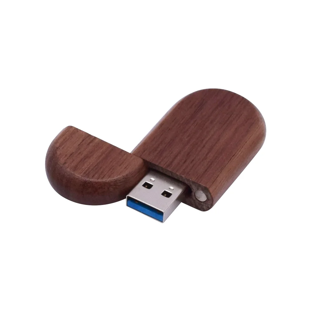 Пользовательский логотип клен орех деревянный флеш-накопитель Usb 3,0 ручка-накопитель Usb флешка 8 ГБ 16 ГБ 32 ГБ 64 ГБ подарки(более 10 шт. бесплатный логотип - Цвет: Walnut wood