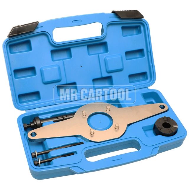 MR CARTOOL Engines Vibration Damper Tool Crankshaft Timing Fixer Set For VW AUDI 1.8L 2.0L TFSI OEM T10531 Auto Repair Tool 3