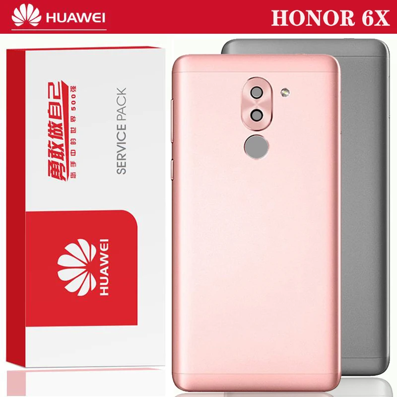Оригинальные запасные части задний корпус для HUAWEI Honor 6X задняя крышка