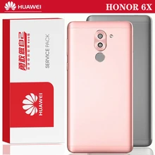 Original Repair Parts Back Housing for HUAWEI Honor 6X Back Cover Battery Glass with Camera Lens adhesive Sticker