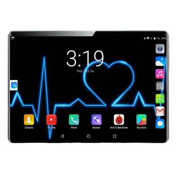 

2020 New 10 inch Tablet Pc Android 9.0 Quad Core CE Brand 3G Phone Call Dual SIM laptop WiFi FM 1.5GB + 32GB 10.1 inch Tablet