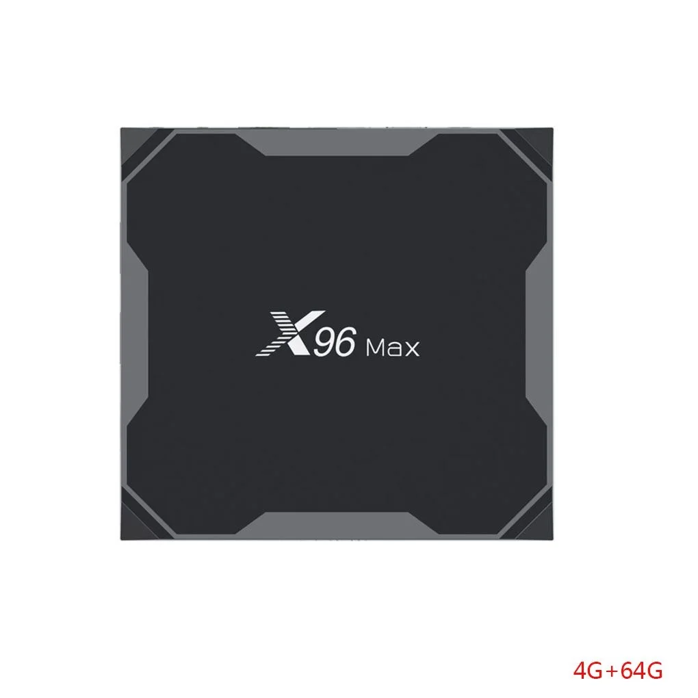 X96 Max Smart tv BOX 2G+ 16G/4G+ 32G/4G+ 64G tv BOX Замена для Android 8,1 Amlogic S905X2 четырехъядерный - Color: 64G