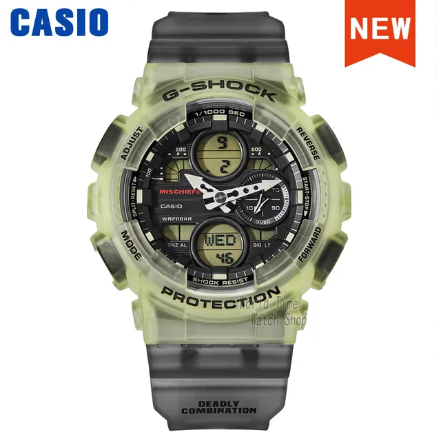 Casio watch men watch luxury LED clocks digital wristwatch Chronograph 200m Waterproof watches quartz sport men watch GMAS140MC1A