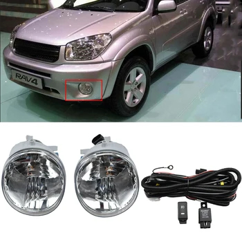 

Fog Lights For T oyota RAV4 2004 2005 head lights fog light for L exus led Halogen fog Lamps head lights DRL Fog lights