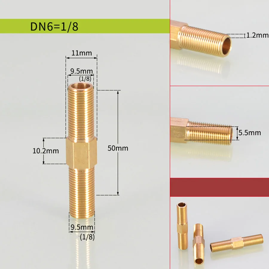 Adattatore Ottone 5/16 3/8 2 Adattatori Maschio Da Tubo A Innesto AN6 - In Ottone, Per Linee Rigide, Dimensioni 5/16 E 3/8 Adattatore Tubo A An6 Maschio Adattatore Ottone 5/16 3/8 2 Adattatori Maschio Da Tubo A Innesto AN6 - In Ottone, Per Linee Rigide, Dimensioni 5/16 E 3/8 Adattatore Tubo A An6 Maschio