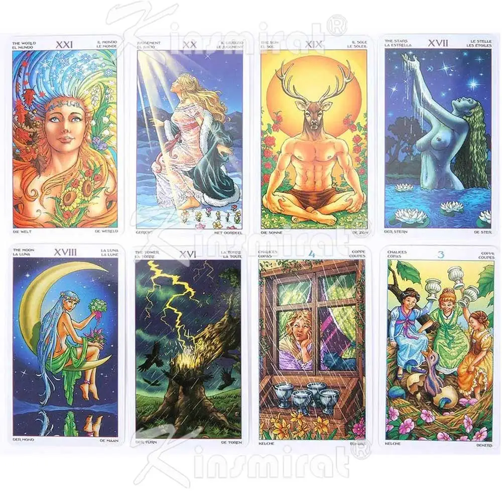 Full English Wheel Of Year Tarot Cards Divination Fate Tarot Deck Board Games Family Gift Party Playing Card Game Entertainment Full English Wheel Of Year Tarot Cards Divination Fate Tarot Deck Board Games Family Gift Party Playing Card Game Entertainment