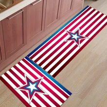 День Святого Патрика, ирландский флаг, 2 предмета, коврик для кухни, грязный мусор, грязевая ловушка, сапог, скребок для обуви, Ванна, Душ, набор аксессуаров