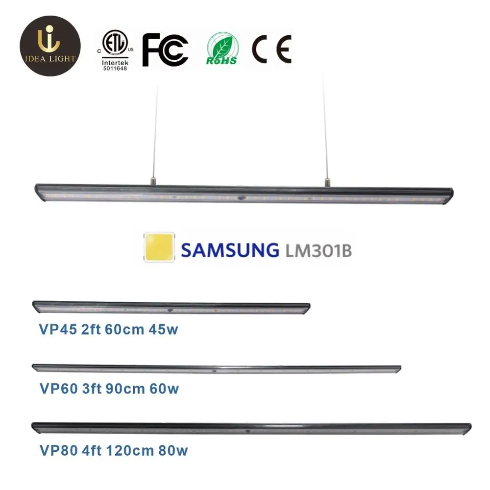 Квантовая Светодиодная лампа полного спектра для выращивания растений lm301b samsung 60