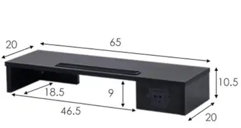 

Multipurpose Office desktop keyboard storage rack Raised base for computer display screen